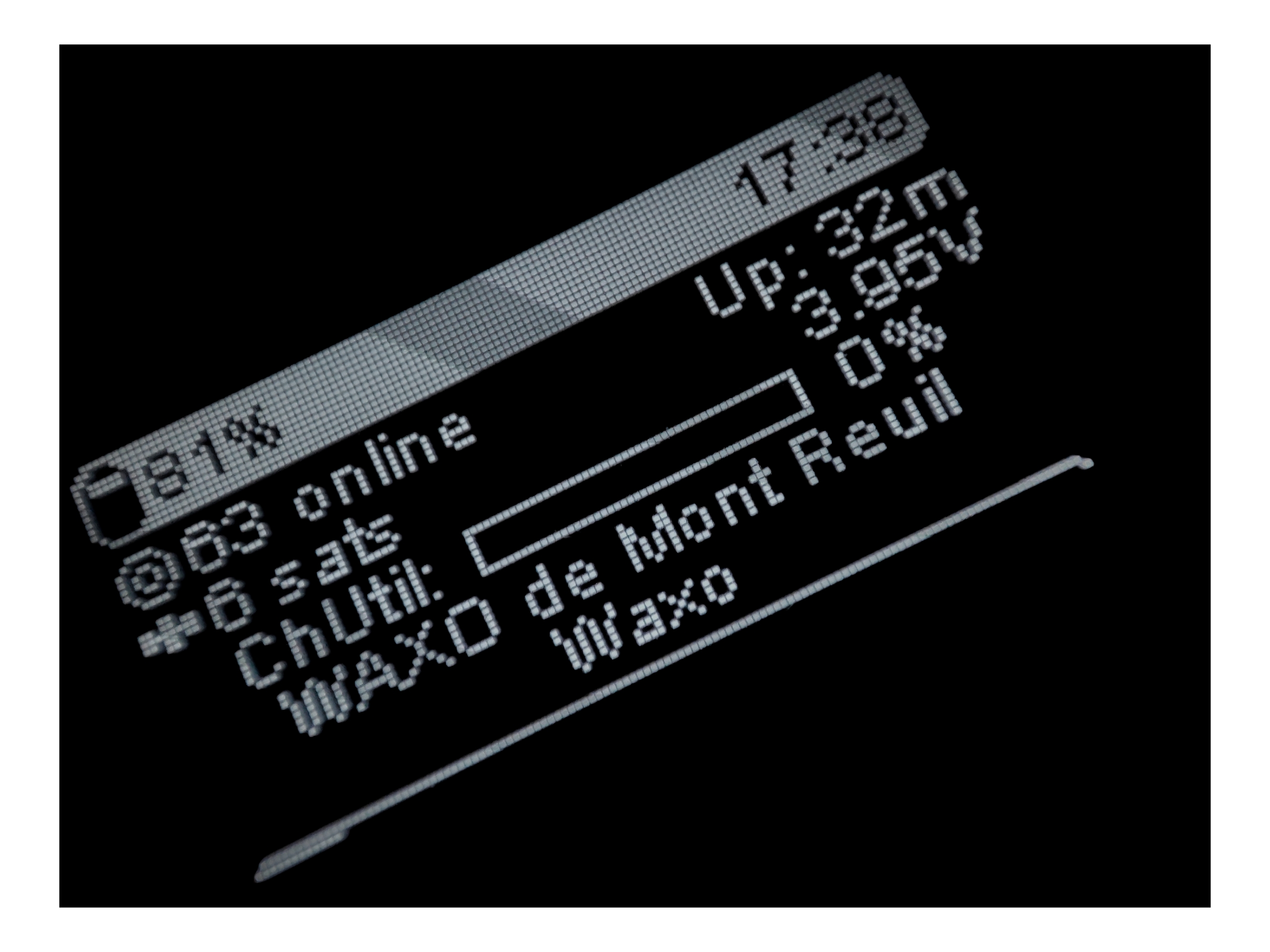 Meshtastic Home Oled Screen