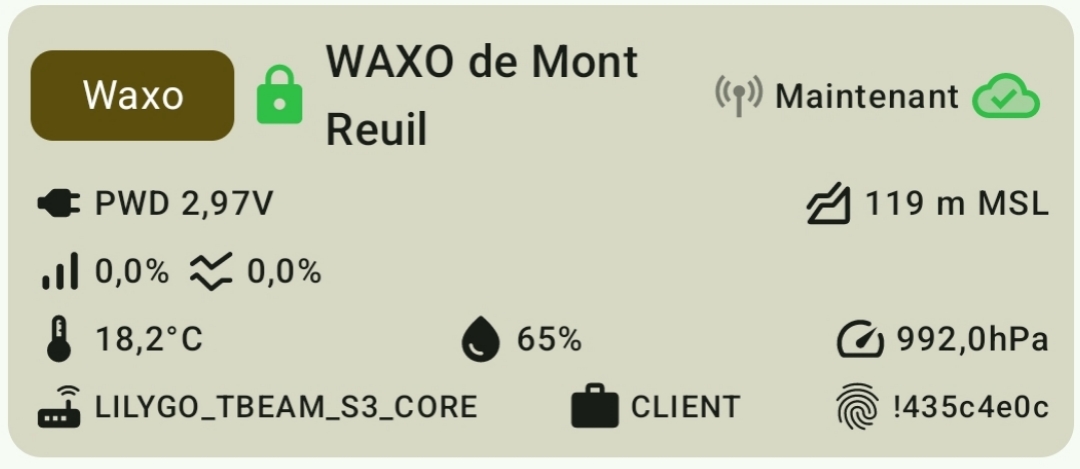 Meshtastic Application Noeud